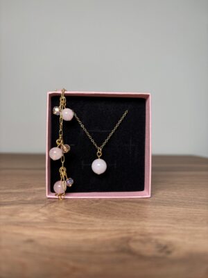 KÄRA komplekt - Roosa Kvarts