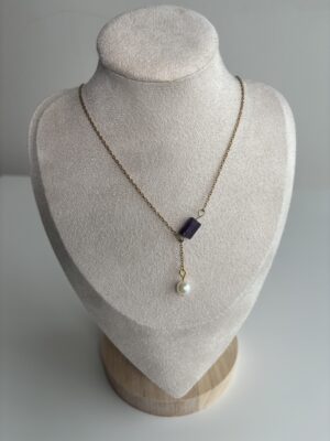 KÄRA kaelakee (reguleeritav) - Amethyst