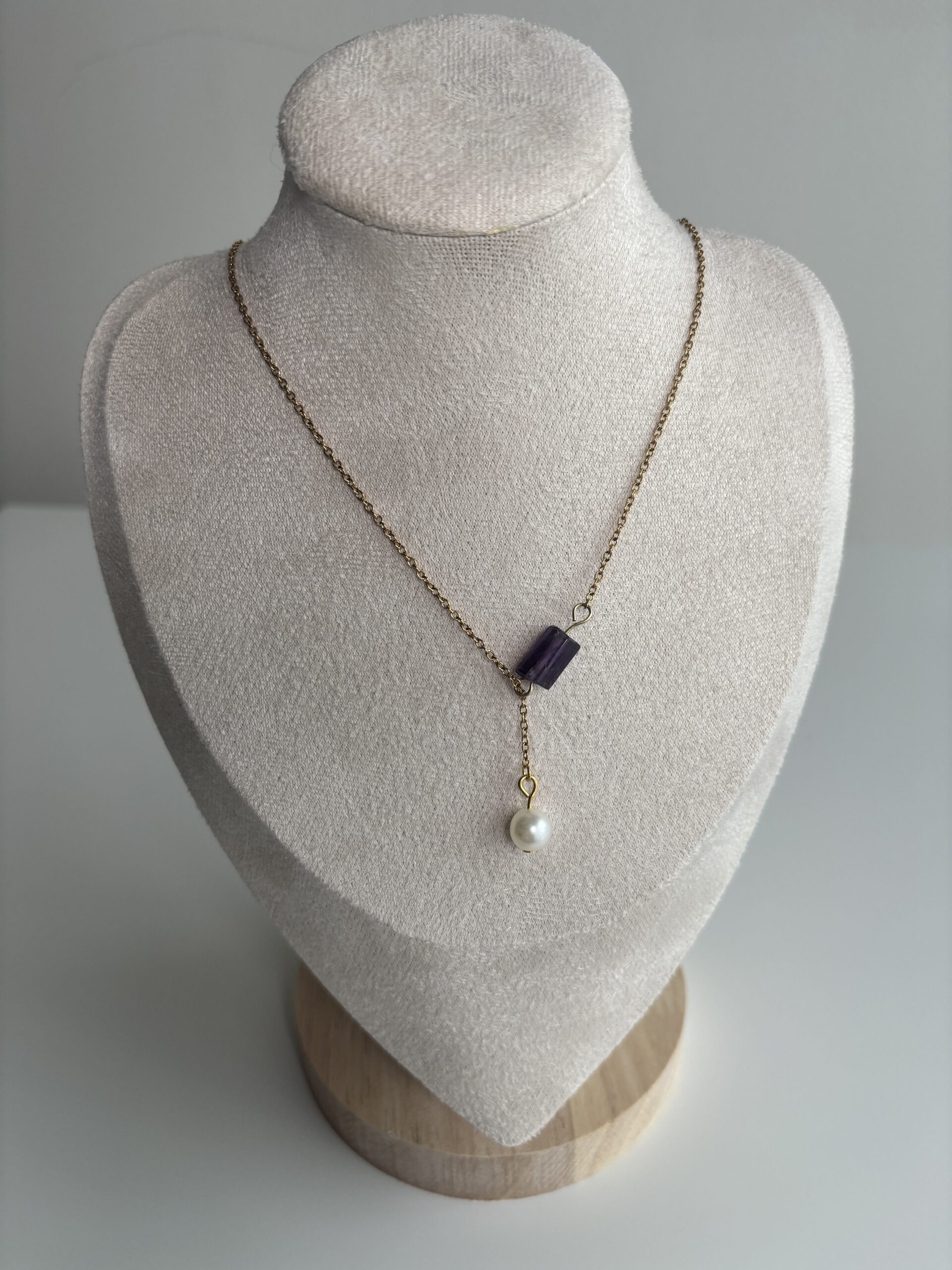 KÄRA kaelakee (reguleeritav) - Amethyst