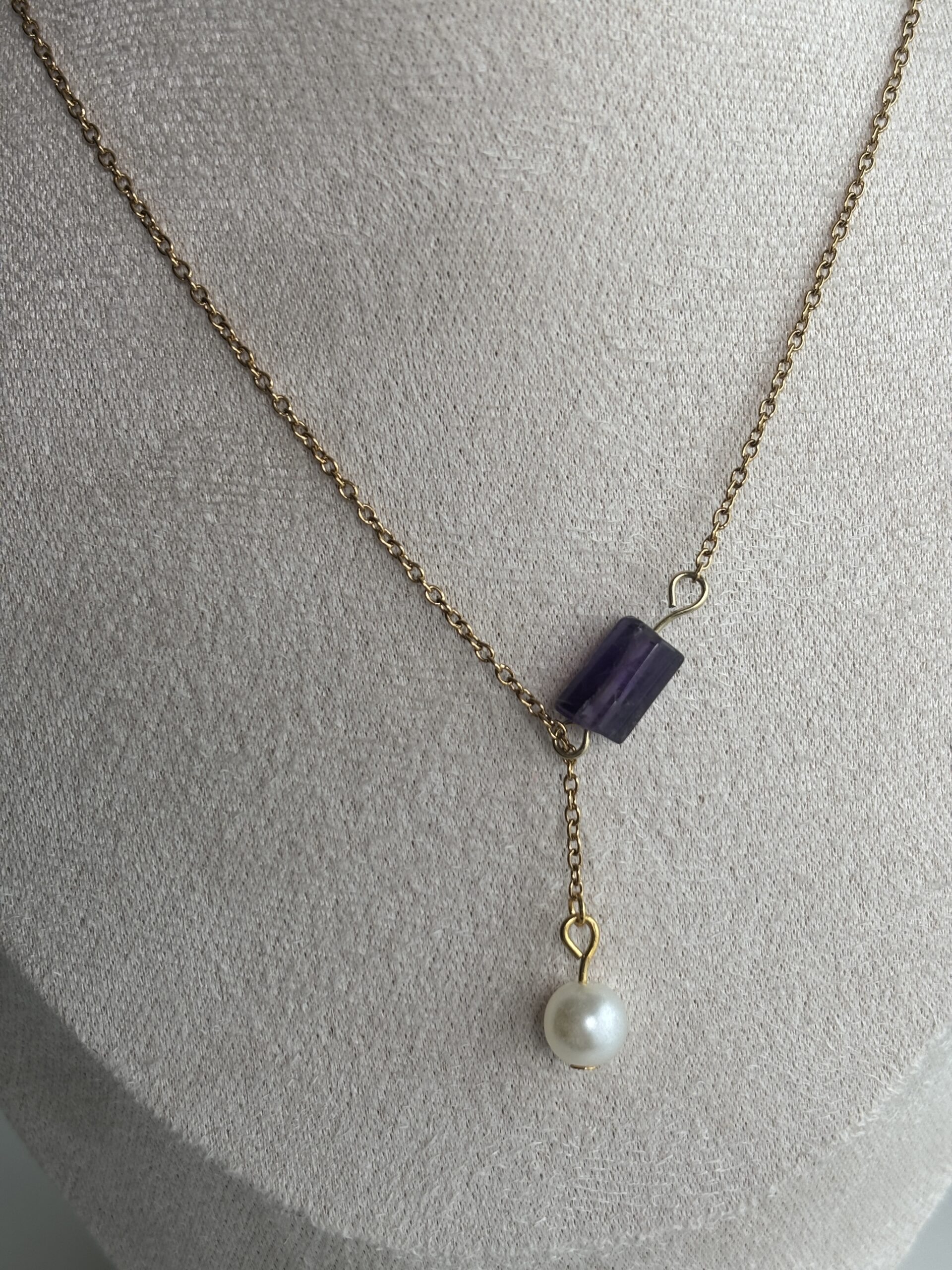 KÄRA kaelakee (reguleeritav) - Amethyst - Image 2